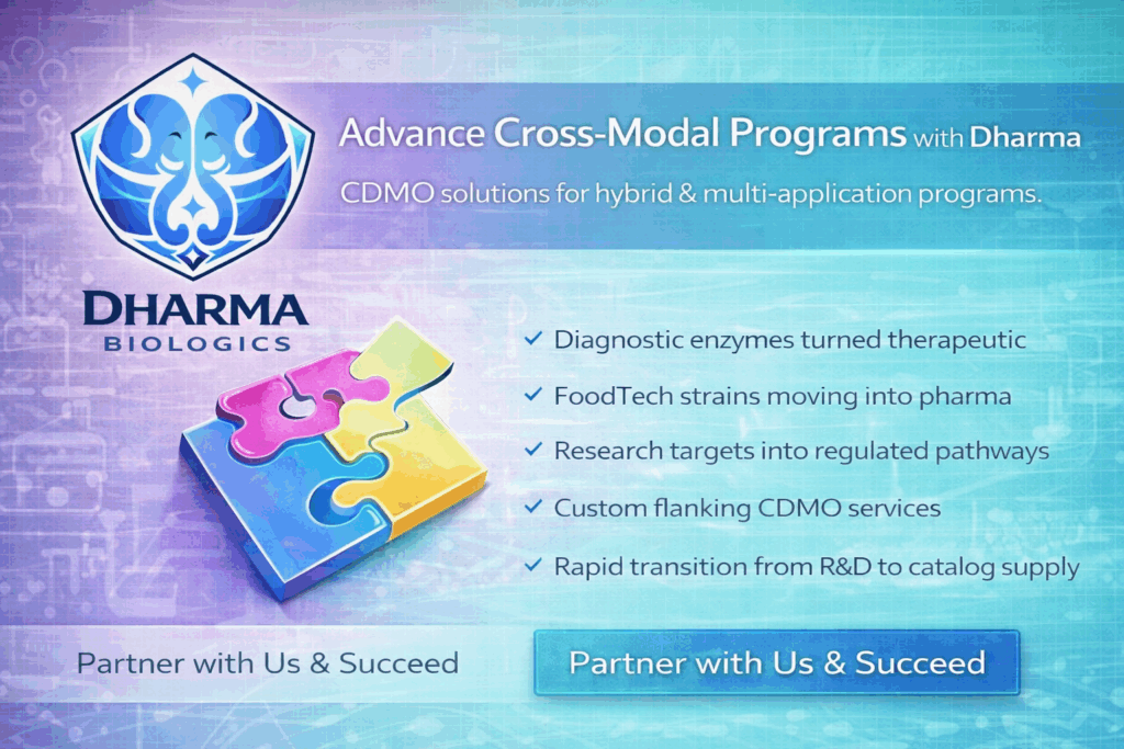 Dharma Biologics, Advanced Cross-Modal Programs