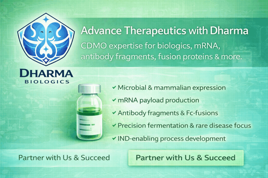 Dharma Biologics, Advance Therapeutics with Dharma