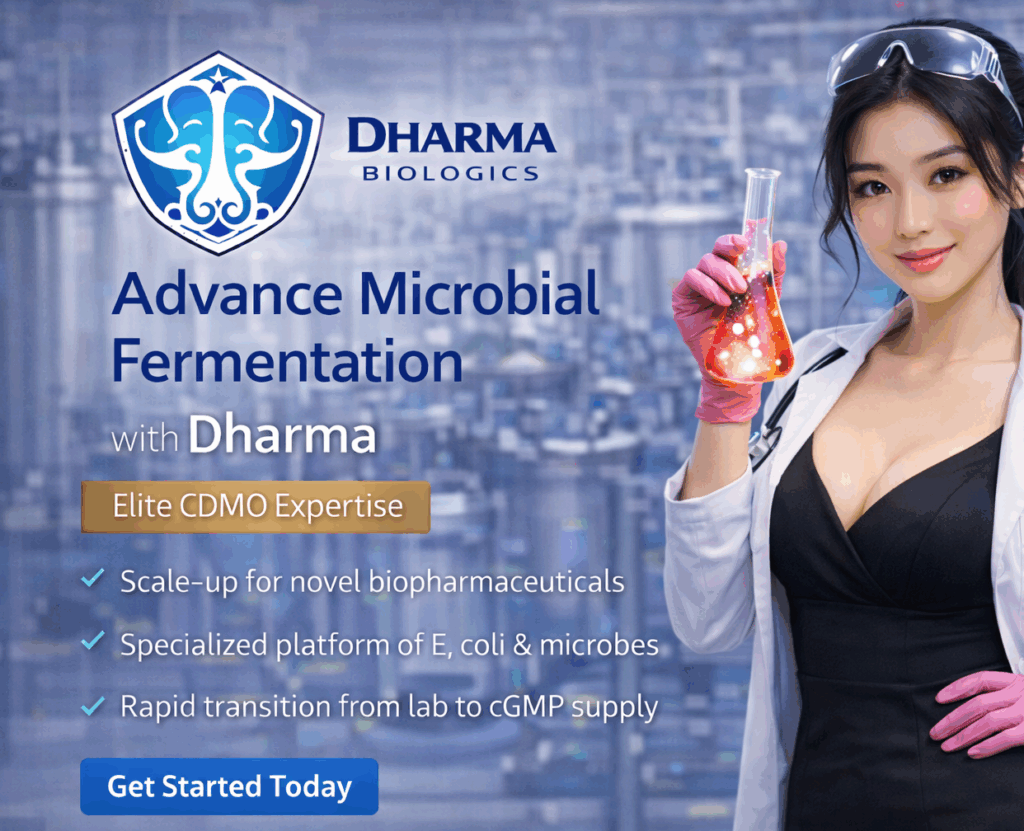 Dharma Biologics, Advance Microbial Fermentation